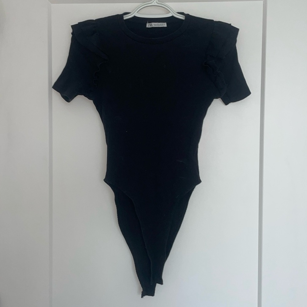 Ruffle Body Suit
